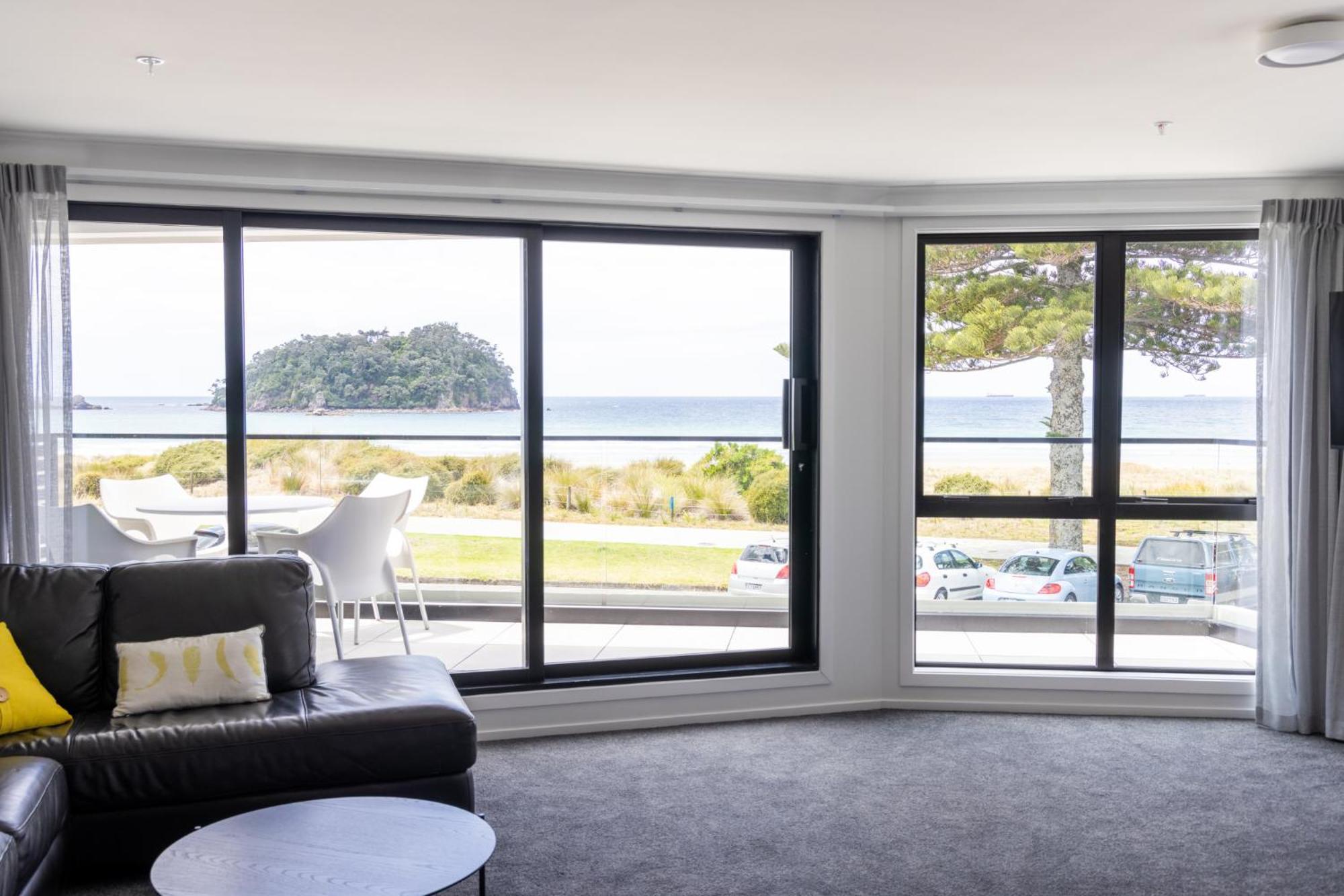 Belle Mer Beachfront Apartments - Self Serviced Mount Maunganui Eksteriør billede