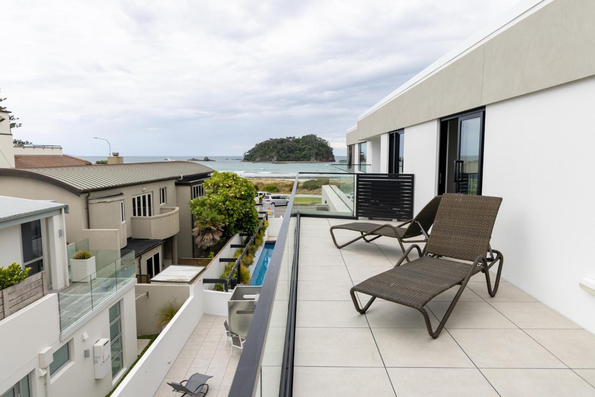 Belle Mer Beachfront Apartments - Self Serviced Mount Maunganui Eksteriør billede