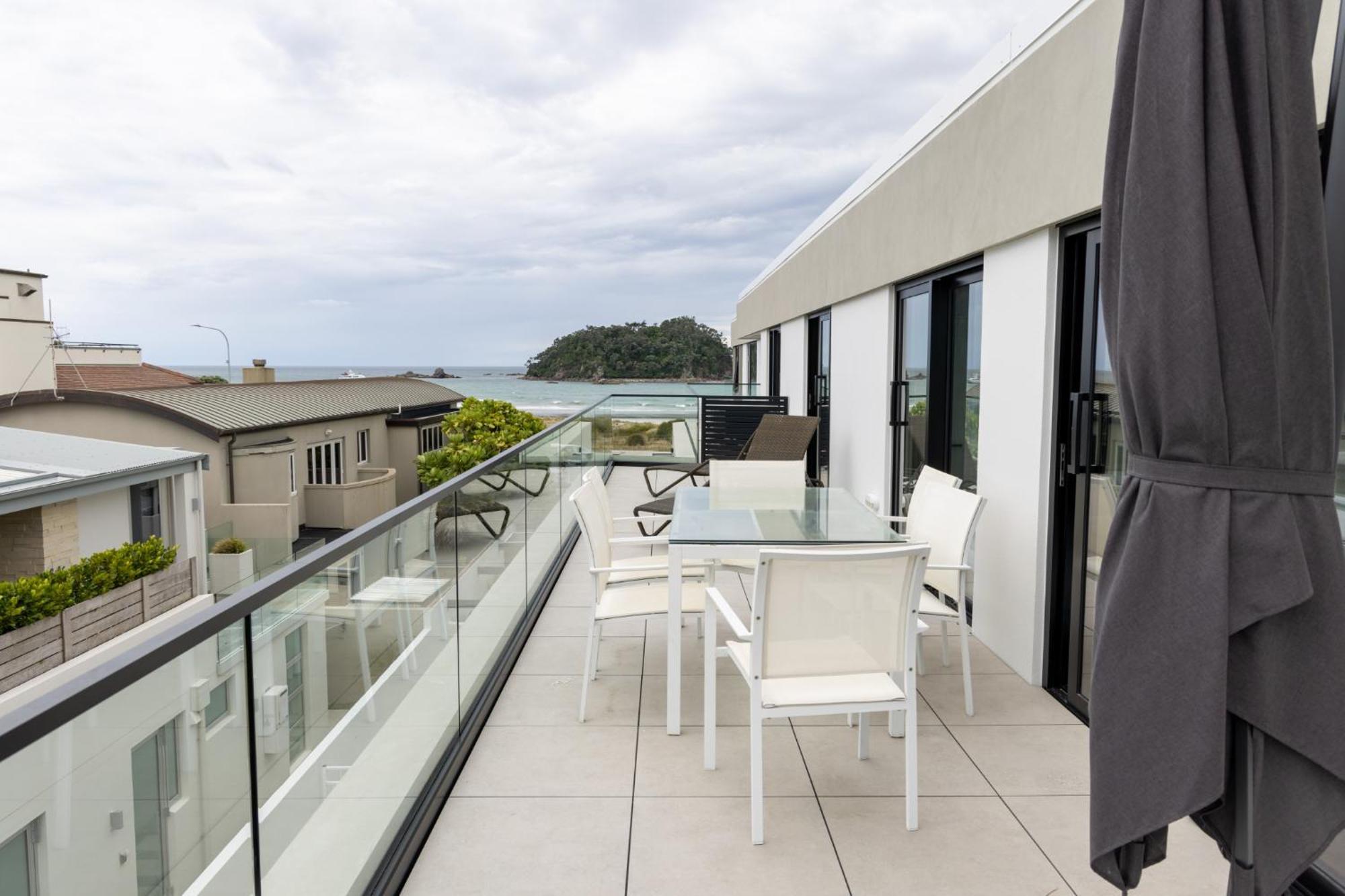 Belle Mer Beachfront Apartments - Self Serviced Mount Maunganui Eksteriør billede